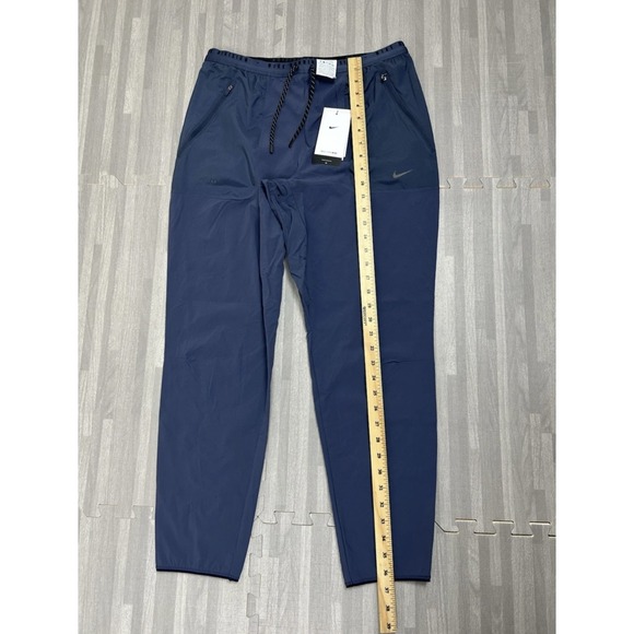 Nike Dri-FIT ADV UV Running Pants Men's Medium Black HJ4144-437 New - Picture 4 of 9